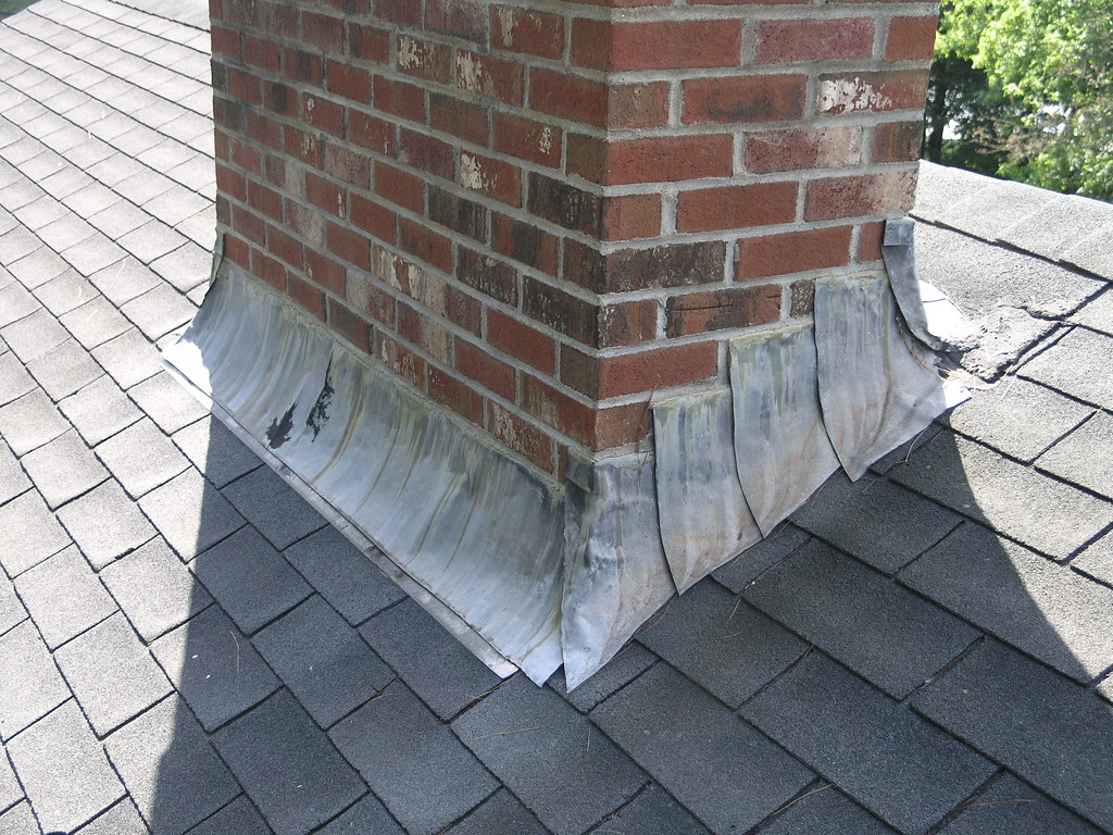 chimney flashing repair